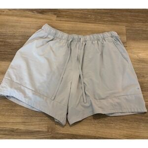 Nike Shorts Mens XXL Gray Yoga Dri-Fit Loose Fit Tall Athletic Training 6"